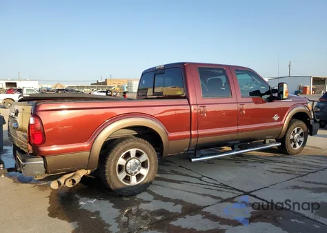 2015 Ford F250 Super Duty from USA, damaged, VIN 1FT7W2AT8FEA81116